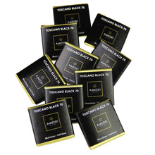 Chocolate negro Amedei 70%, bombones para después de la cena/para el vestíbulo del hotel, 4,5 g, 204 unidades