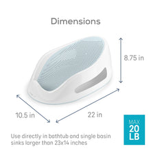 Angelcare Baby Bathtub Support Seat , Ideal for Babies Less than 6 Months Old, 23 in Length