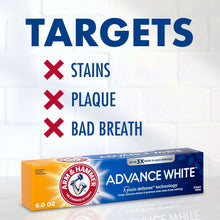 Arm & Hammer Dental Care Advance White Toothpaste, 7.2 oz., 4 pk.