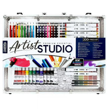 ArtSkills Essential Portable Premium Art Supply Kit for Beginner, 200 Pieces Drawing Set for Kids & Teens