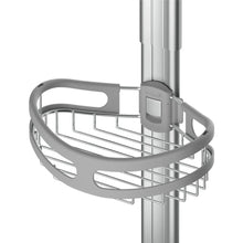 Artika Azzuro Standing Shower Caddy Light Gray