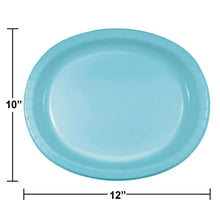 Artstyle Oval Paper Plates 10" x 12", 50 ct., Choose Color