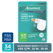 AssuranceUnisexStretchBriefswithTabs-SM-34Count7-_1 - USA Mega Market
