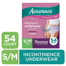 AssuranceWomen-sIncontinence-PostpartumUnderwear-SM-MaximumAbsorbency-54Count6-_1 - USA Mega Market