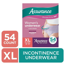 Assurance Women's Incontinence & Postpartum Underwear, XL , Maximum Absorbency