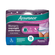 AssuranceWomen-sOvernightIncontinenceandPostpartumUnderwear-L-UltimateAbsorbency-16Count-_9 - USA Mega Market