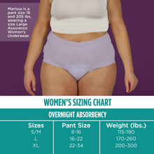 AssuranceWomen-sOvernightIncontinenceandPostpartumUnderwear-L-UltimateAbsorbency-16Count7-39020f_9865_3 - USA Mega Market