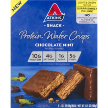 AtkinsProteinWaferCrisps_ChocolateCreme18ct. - USA Mega Market