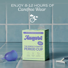 August Medical Grade Soft Silicone Period Cup, 1 Count