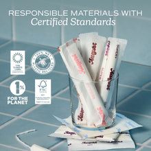 August Organic Cotton Combo Regular and Super Tampons, 24 Count (PACK OF 3 )