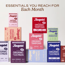 August Organic Cotton Combo Regular and Super Tampons, 24 Count (PACK OF 3 )