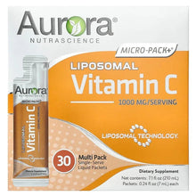 Aurora Nutrascience, Micro-Pack+®, Liposomal Vitamin C