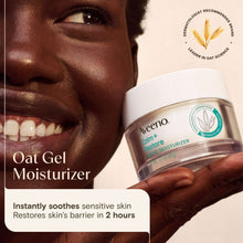 Aveeno Calm + Restore Oat Gel Face Moisturizer for Sensitive Skin, Face Cream, 1.7 oz