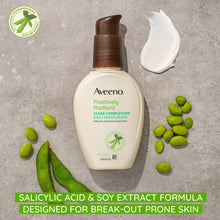 Aveeno Clear Complexion Acne Facial Moisturizer, Soy, 4 fl. oz