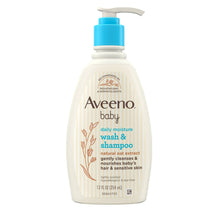 AveenoBabyDailyMoistureBathBodyWash_Shampoo_OatExtract_12floz5 - USA Mega Market