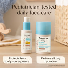 Aveeno Baby Daily Moisture Face Cream for Sensitive Skin, 1.5 oz
