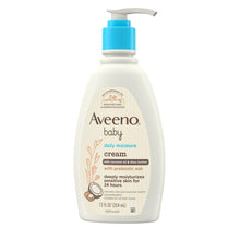 Aveeno Baby Daily Moisturizing Body Lotion Cream for Baby and Toddler with Nourishing Oat, 12 fl oz
