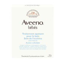 Aveeno Baby Eczema Therapy Soothing Bath Treatment, Oatmeal, 5 Count