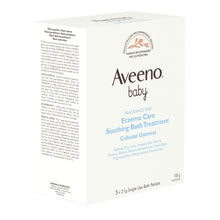 Aveeno Baby Eczema Therapy Soothing Bath Treatment, Oatmeal, 5 Count