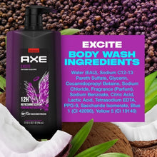 AxeExciteRefreshingLongLastingMen_sBodyWashAllSkinCrispCoconut_BlackPepper_32oz - USA Mega Market