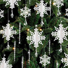 Ayieyill-24-Pieces-Christmas-Snowflake-Drop-Ornament-Acrylic-Icicle-Christmas-Hanging-Acrylic-Cr_2625_1_ce79bbd2-fb18-46a2-9b9a-38a098b6d797 - USA Mega Market