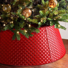 Ayieyill 28 inch Christmas Tree Collar, Christmas Tree Skirt for Christmas Tree Decorations | Metal