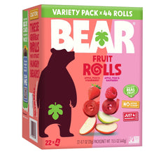 BEAR Fruit Rolls Variety Pack, 0.7 oz., 22 pk.