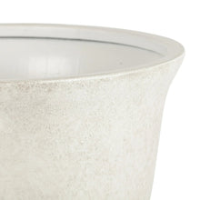 Better Homes & Gardens 20 inch Carmen Urn Planter, Gypsum with Modern Design for Indoor Outdoor Plant