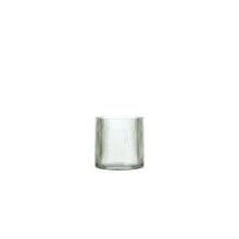 Better Homes & Gardens Glass Ribbed Hurricane Candle Holder, 5", Medium, Living Room