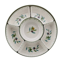 Better Homes and Gardens Bamboo Melamine Olive Chip and Dip Serve Tray for Stylish Entertaining