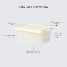 BIBS Infant Silicone Baby Food Freezer Tray, Ivory, 1 Piece