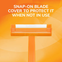 BIC Sensitive Disposable Razors for Men, 1 Blade, 12 Count