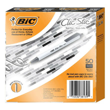 BICClicSticRetractableBallpointPen-MediumPoint1-0mm-50-count-_1 - USA Mega Market