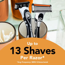 BIC Flex 5 Men’s 5-Blade Refillable Manual Razors with 1 Handle and 3 Cartridges, Father’s Day Gift Idea