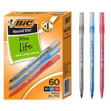 BICRoundSticXtraLifeBallpointPen-MediumPoint1-0mm-60Pack-_1_5cd4d765-df3c-47f2-8717-97bc2d9fc9e2 - USA Mega Market
