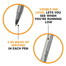 BIC Round Stic Xtra Life Ballpoint Pen, Medium Point 1.0 mm,  60 Pack