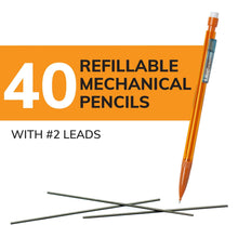 BICXtra-SmoothMechanicalPencilswithErasers_40-Count1 - USA Mega Market