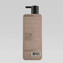 (3 PACK ) BLVD & CO Men's Daily Essential Shampoo with Argan Oil and Vitamin B3 - Sulfate-Free, Paraben-Free