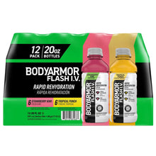 BODYARMORFlashI.V.ElectrolyteBeverage_VarietyPack_20floz_12-count - USA Mega Market