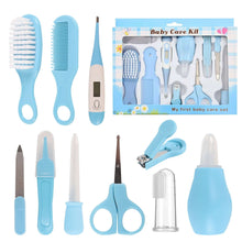 BUSATIA10in1BabyHealthcareandGroomingKit-SafetyNewbornNurseryCareSet-withHairBrushComb-NailClipp_4633_1 - USA Mega Market