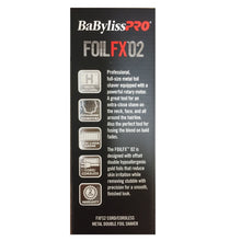 BaBylissPRO_FOILFX02_CordlessMetalDouble-FoilShaver1 - USA Mega Market