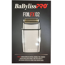BaBylissPRO® FOILFX02™ Cordless Metal Double-Foil Shaver