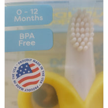 Baby Banana The Original Teether-Toothbrush, Infant to Toddler, Butter-Soft Bristles for Gums and Teeth, Bendable Food Grade Silicone, Family-Owned Business Since 2009, 11 Million+ Sold