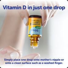 Baby Ddrops Liquid Organic Vitamin D3 Supplement Drops, 400 IU per Drop, 0.06 fl oz