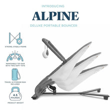 Baby Delight Alpine Deluxe Portable Baby Bouncer, for Infants 0-6 Months