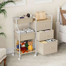 BabyDiaperOrganizerandStorageCart-3TierswithDividersandDrawersforNursery-Bedroom-ChangingTablean_3960_6 - USA Mega Market