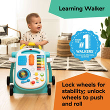 Baby Einstein Musical Mix ‘N Roll 4-in-1 Push Walker, Activity Center, Toddler Table and Floor Toy for 6 Months+ Unisex