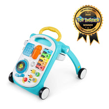 Baby Einstein Musical Mix ‘N Roll 4-in-1 Push Walker, Activity Center, Toddler Table and Floor Toy for 6 Months+ Unisex