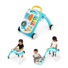 Baby Einstein Musical Mix ‘N Roll 4-in-1 Push Walker, Activity Center, Toddler Table and Floor Toy for 6 Months+ Unisex