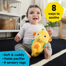 Baby Einstein Sea Dreams Seahorse Plush Soother, Yellow, Unisex, Ages 0 Months+
